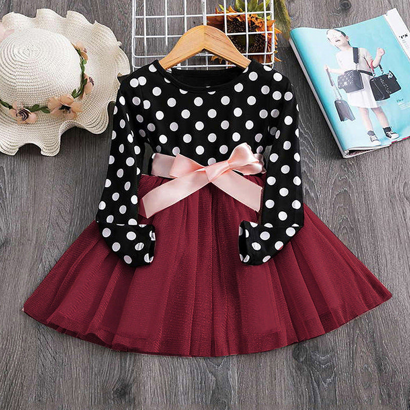 Polka dot princess dress - BOC-WEAR