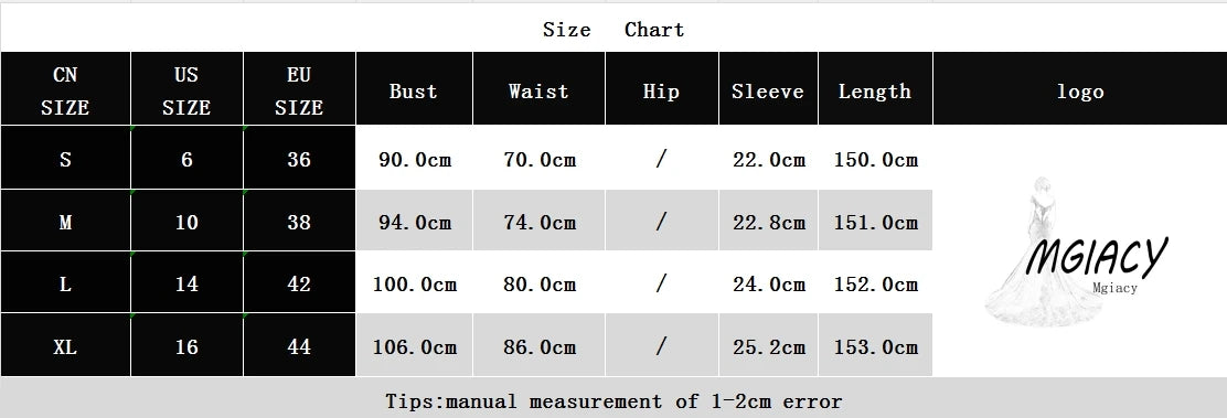 Size chart for clothing with measurements in centimeters and With BOCWEAR
