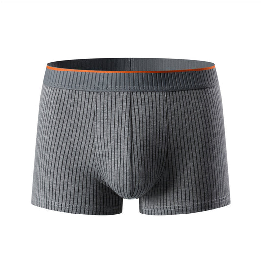Men's Underwear Pure Cotton Boxer Brief Close-fitting Shorts - BOC-WEAR