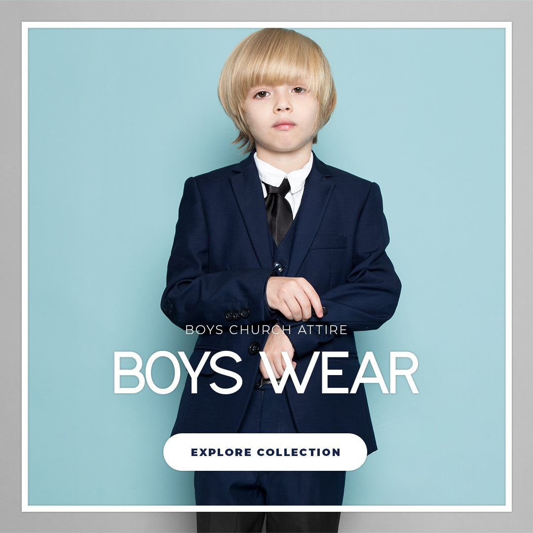 Boys church attire collection