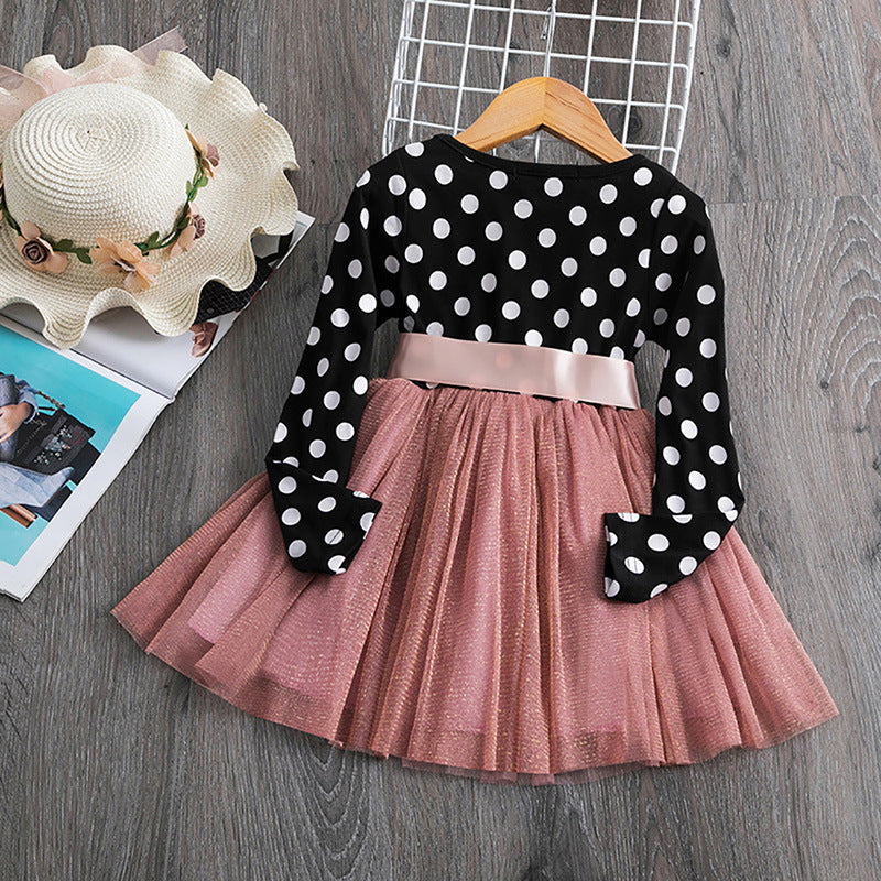 Polka dot princess dress - BOC-WEAR