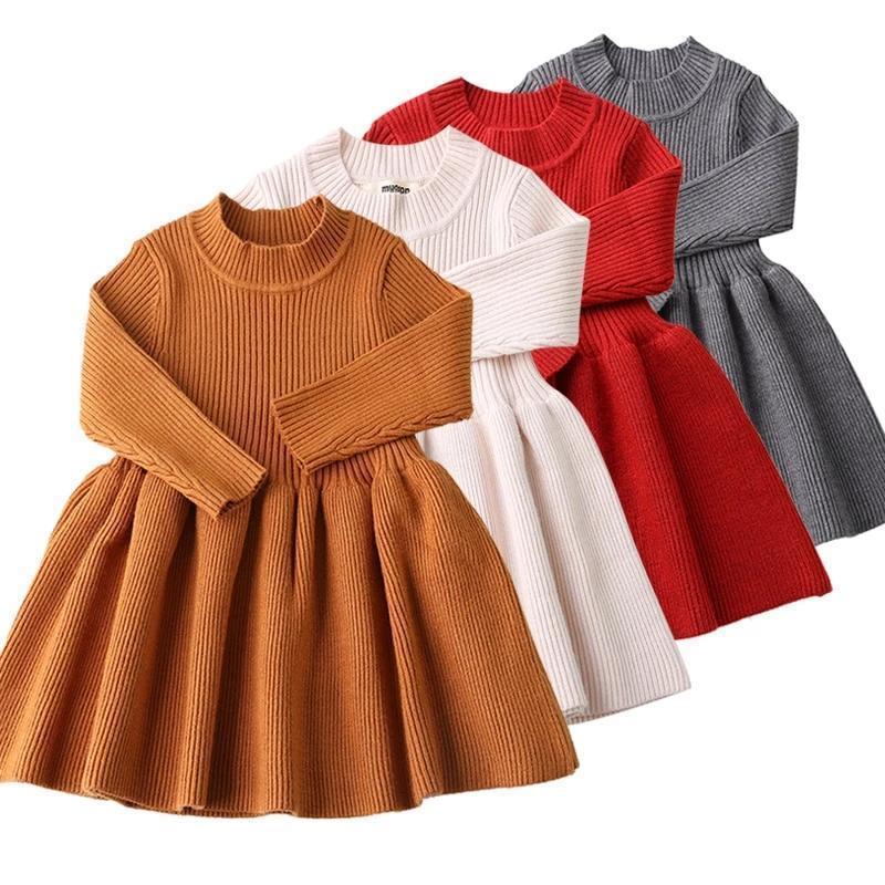 Baby warm knit skirt children's skirt - BOC-WEAR