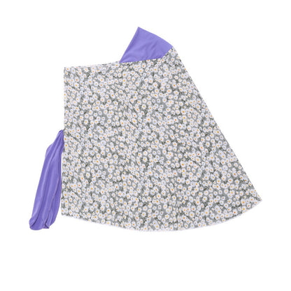 Three-Piece Children's Dress With Flower Hijab - BOC-WEAR