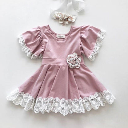 Lace Pinkprincess Dress - BOC-WEAR