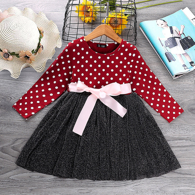 Polka dot princess dress - BOC-WEAR