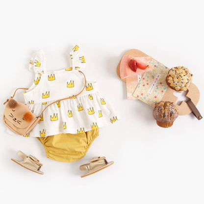 Summer Pure Cotton Female Treasure Children's Clothing One Year Old - BOC-WEAR