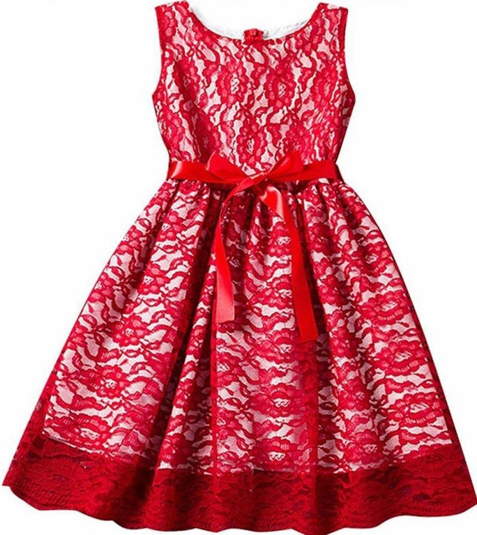 children's princess lace dress - BOC-WEAR