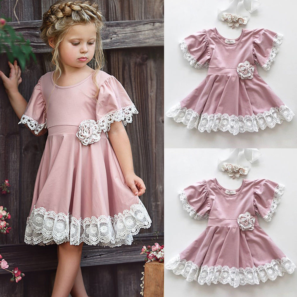 Lace Pinkprincess Dress - BOC-WEAR