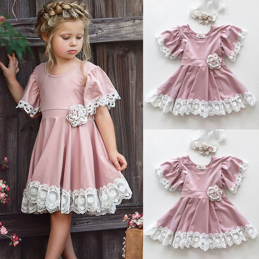Lace Pinkprincess Dress - BOC-WEAR