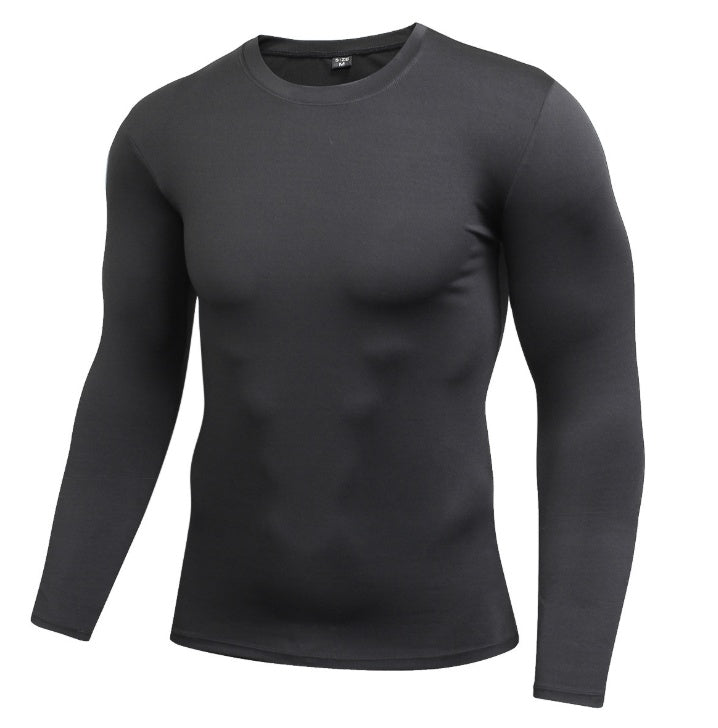 Men's Blank Long Sleeve Compression Top - BOC-WEAR