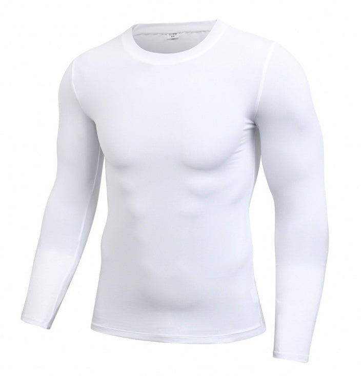 Men's Blank Long Sleeve Compression Top - BOC-WEAR