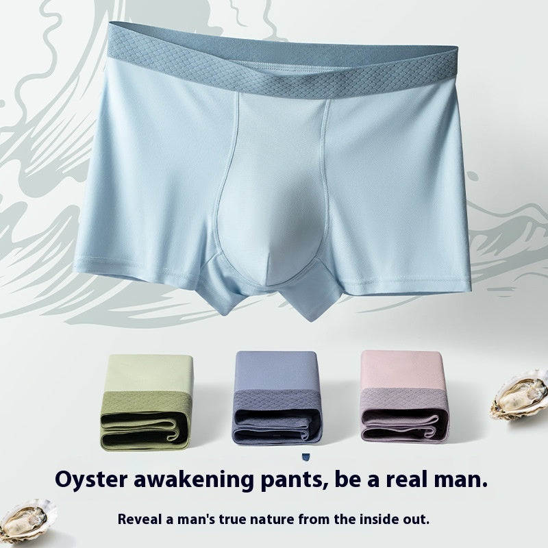 Nylon Modal Boxer Shorts Men's Middle-aged And Elderly Boxers - BOC-WEAR