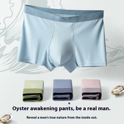 Nylon Modal Boxer Shorts Men's Middle-aged And Elderly Boxers - BOC-WEAR