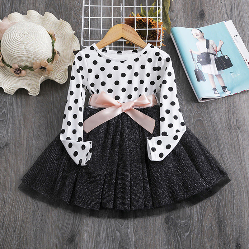 Polka dot princess dress - BOC-WEAR