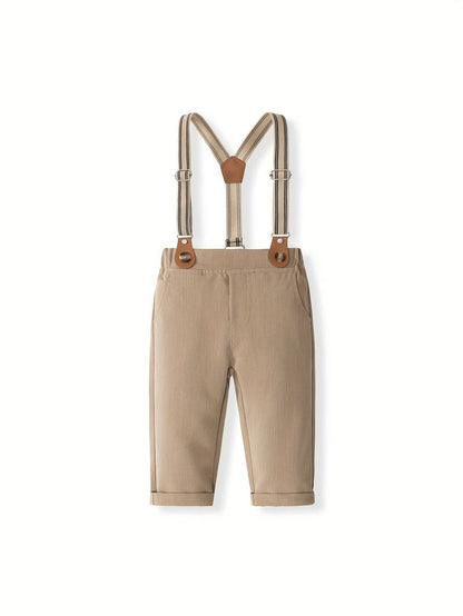 Children's Suit with Hat and Suspenders - BOC-WEAR