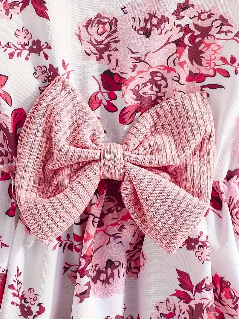 Autumn Glow Cardigan & Vest Rose Floral - BOC-WEAR