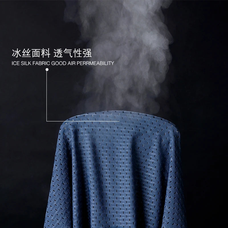 BOC-WEAR Men's Ice Silk Boxers - 8-Pack Breathable Underwear (L-5XL) - BOC-WEAR