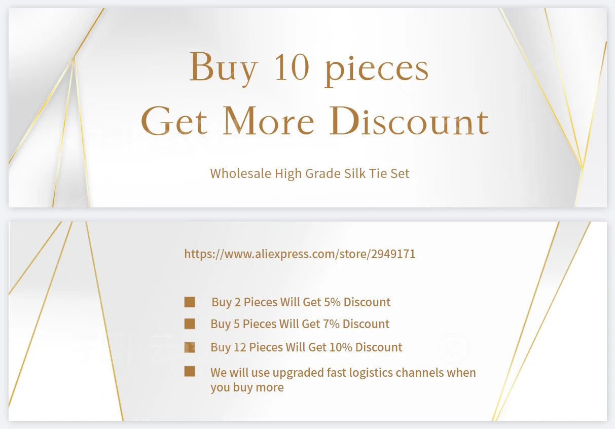 Premium Men's Tie Gift Set - 8cm Silk Necktie with Pocket Square, Cufflinks & Tie Clip - BOC-WEAR