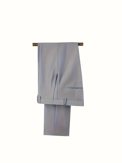 Men's 3-Piece Suit Set - Jacket, Vest & Trousers - BOC-WEAR