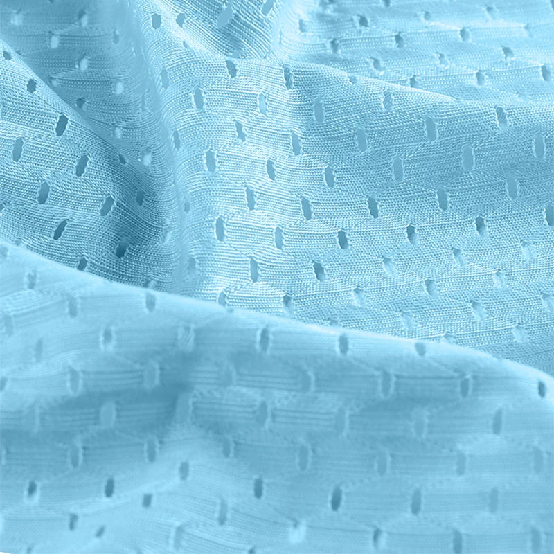 BOC-WEAR Men's Ice Silk Boxers - 5-Pack Breathable Mesh Underwear - BOC-WEAR