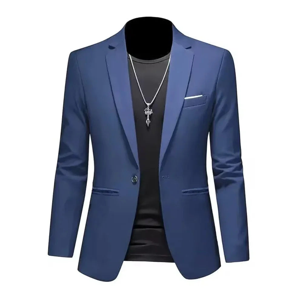 BOC-WEAR Men's Casual Blazer - Slim Fit Business Suit Jacket - BOC-WEAR