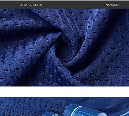 BOC-WEAR Men's Ice Silk Boxers - 4-Pack Breathable Mesh Underwear - BOC-WEAR