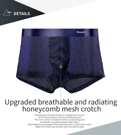 BOC-WEAR Men's Breathable Boxer Shorts - Premium Comfort Underwear - BOC-WEAR
