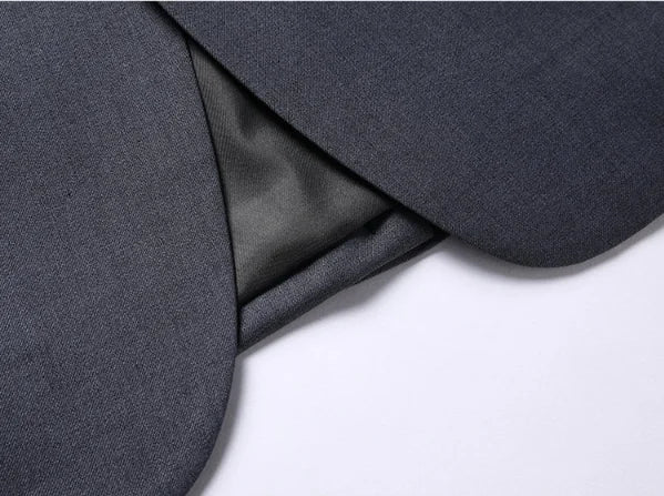 BOC-WEAR Men's Business Suit - Premium 3-Piece Wedding & Formal Set - BOC-WEAR