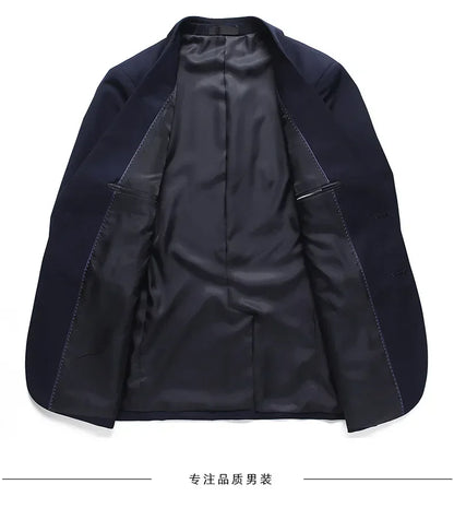 BOC-WEAR Men's 3-Piece Suit - Business Wedding Formal Set - BOC-WEAR