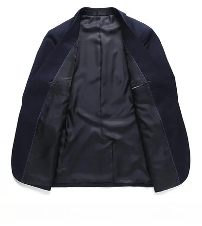 BOC-WEAR Men's 3-Piece Suit - Business Wedding Formal Set - BOC-WEAR