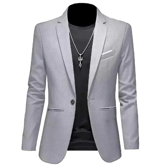 BOC-WEAR Men's Casual Blazer - Slim Fit Business Suit Jacket - BOC-WEAR