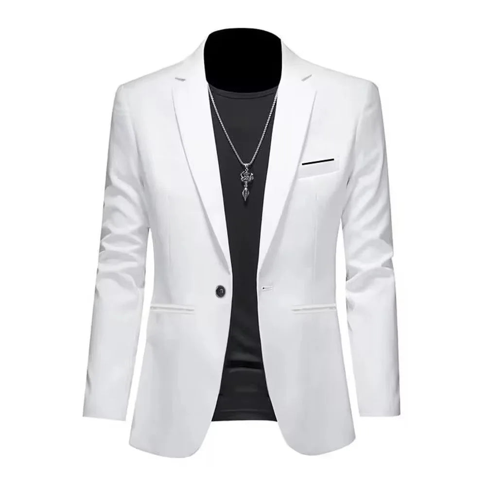 BOC-WEAR Men's Casual Blazer - Slim Fit Business Suit Jacket - BOC-WEAR