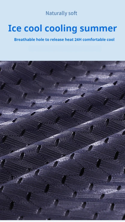 BOC-WEAR Men's Ice Silk Boxers - 4-Pack Mesh Breathable Underwear - BOC-WEAR