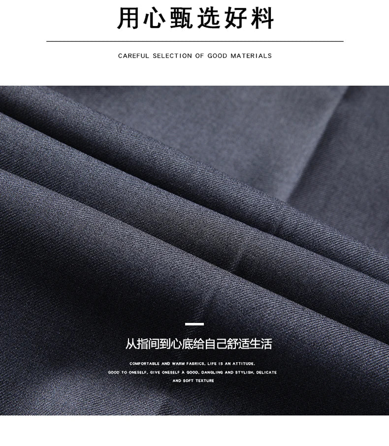 Suit Men Fashion  (Blazer+ Vest + Pants)  Business Wedding Work Casual Slim Professional Dress Groom Best Man Gentleman Suit - BOC-WEAR