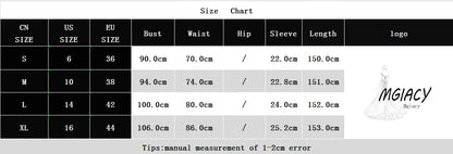 Size chart for clothing with measurements in centimeters and With BOCWEAR