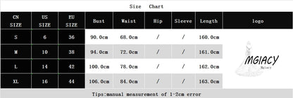 Size chart for clothing with measurements in centimeters, featuring the brand BOCWEAR