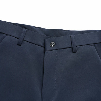 29-42 Men's Summer Pants Thin Straight Stretch Casual Pants with No Trace No Ironing Fabric Silky and Cool Feeling