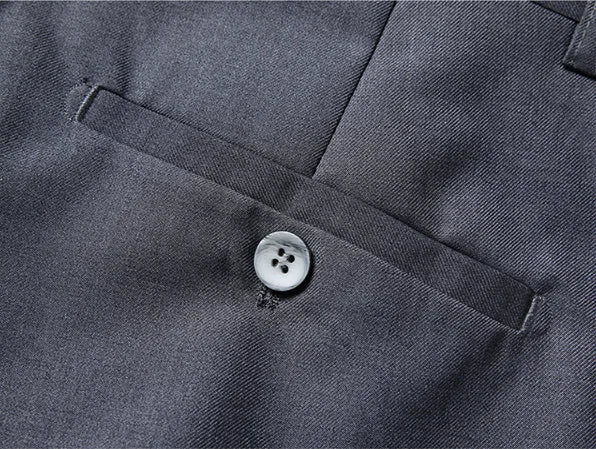 BOC-WEAR Men's Business Suit - Premium 3-Piece Wedding & Formal Set - BOC-WEAR