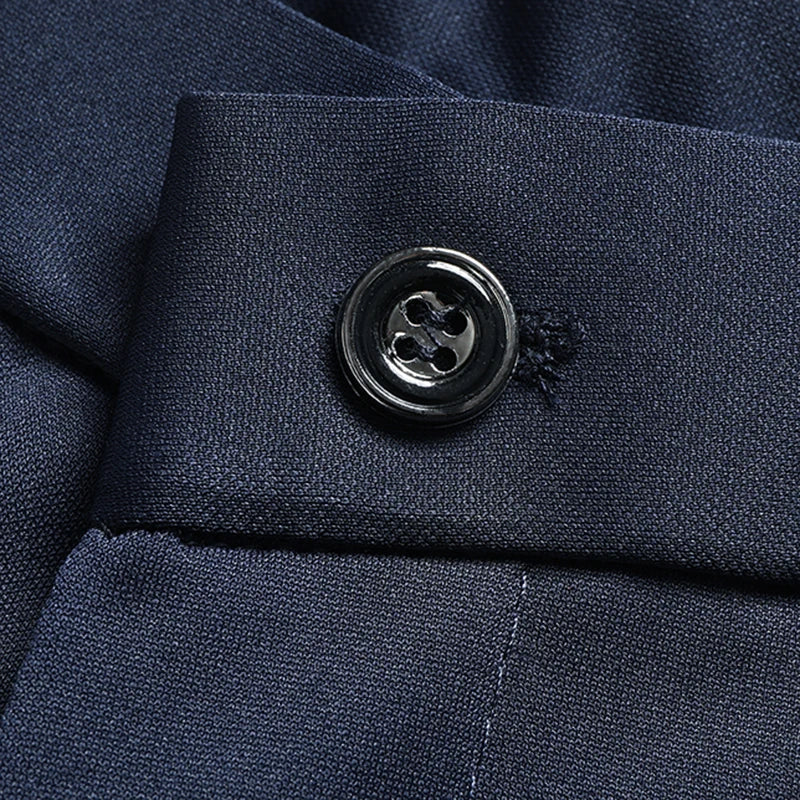 29-42 Men's Summer Pants Thin Straight Stretch Casual Pants with No Trace No Ironing Fabric Silky and Cool Feeling