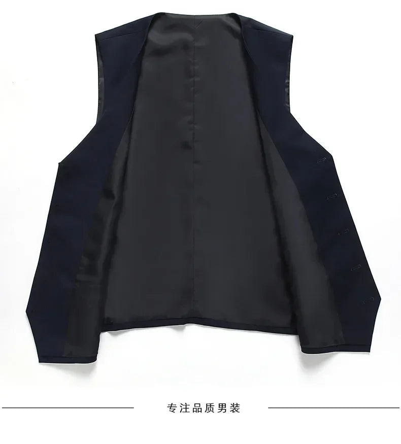 BOC-WEAR Men's 3-Piece Suit - Business Wedding Formal Set - BOC-WEAR