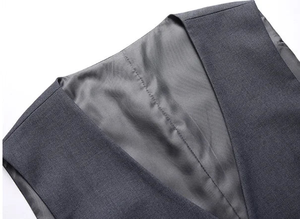 BOC-WEAR Men's Business Suit - Premium 3-Piece Wedding & Formal Set - BOC-WEAR