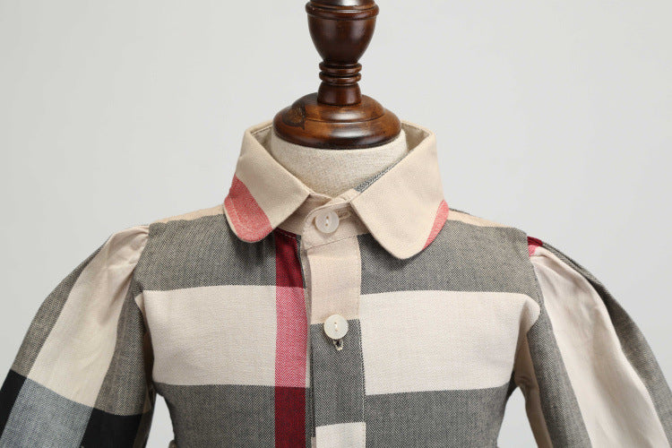 Children's Skirt British Style Cotton Princess - BOC-WEAR