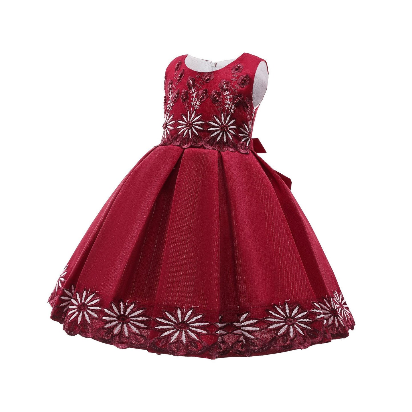 Performance Clothing One Year Old Girl Flower L Dress - BOC-WEAR